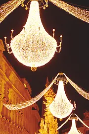 クリスマスのイルミネーション、ウィーン旧市街グラーベン