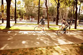 Biciclişti pe Ringstraße