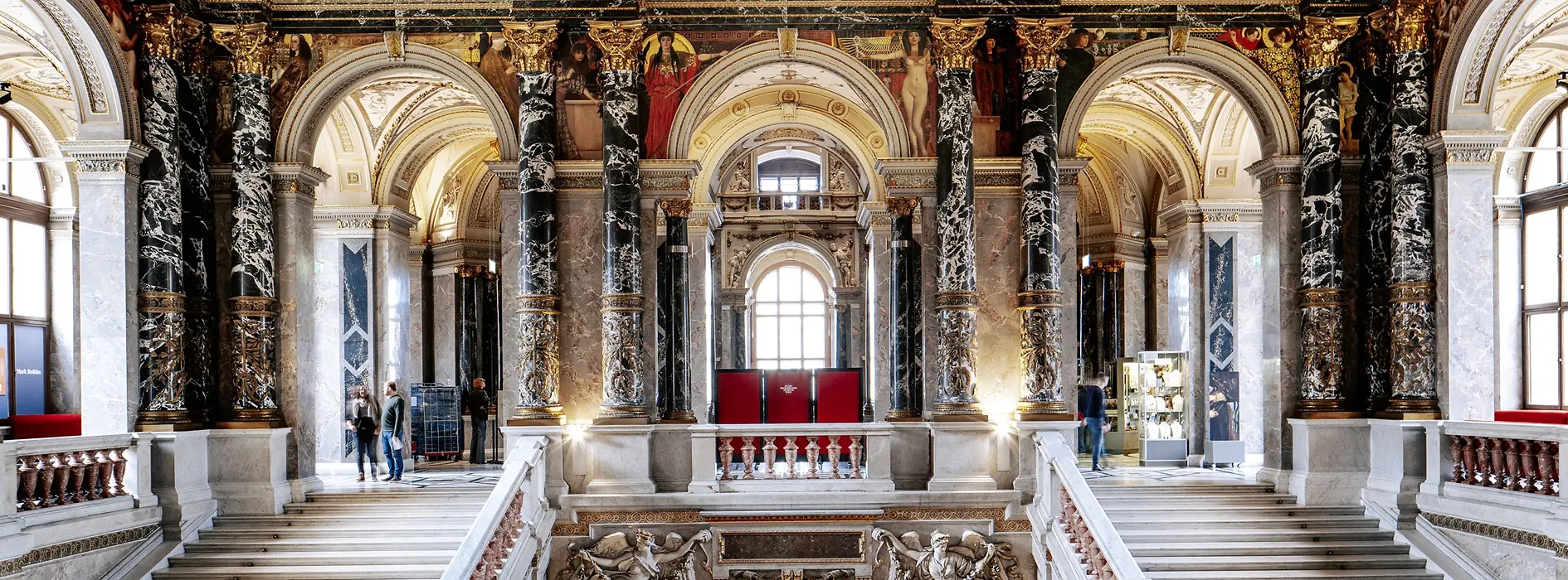 Muzeul de Istoria Artei din Viena, vedere din interior