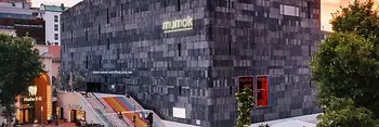 mumok, Museo de Arte Moderno, vista exterior, MuseumsQuartier (Barrio de los Museos) 