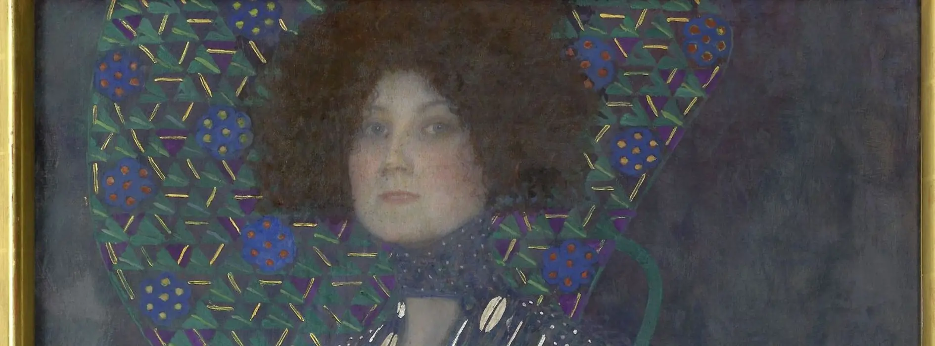 Gustav Klimt: Portrét Emilie Flöge (1902)