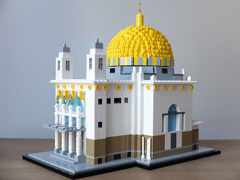 Kirche am Steinhof aus Lego