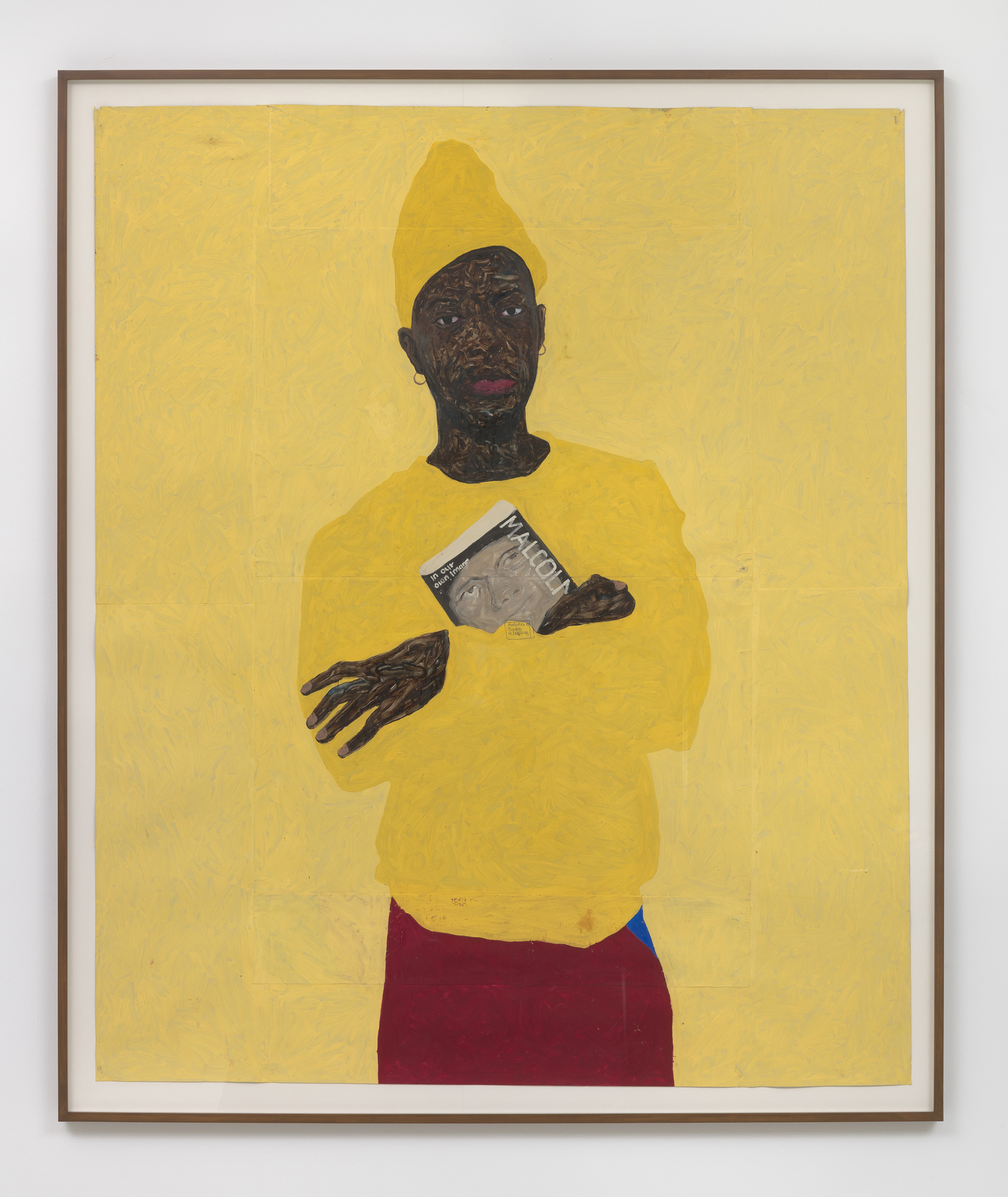 Amoako Boafo, In Yellow with Malcolm