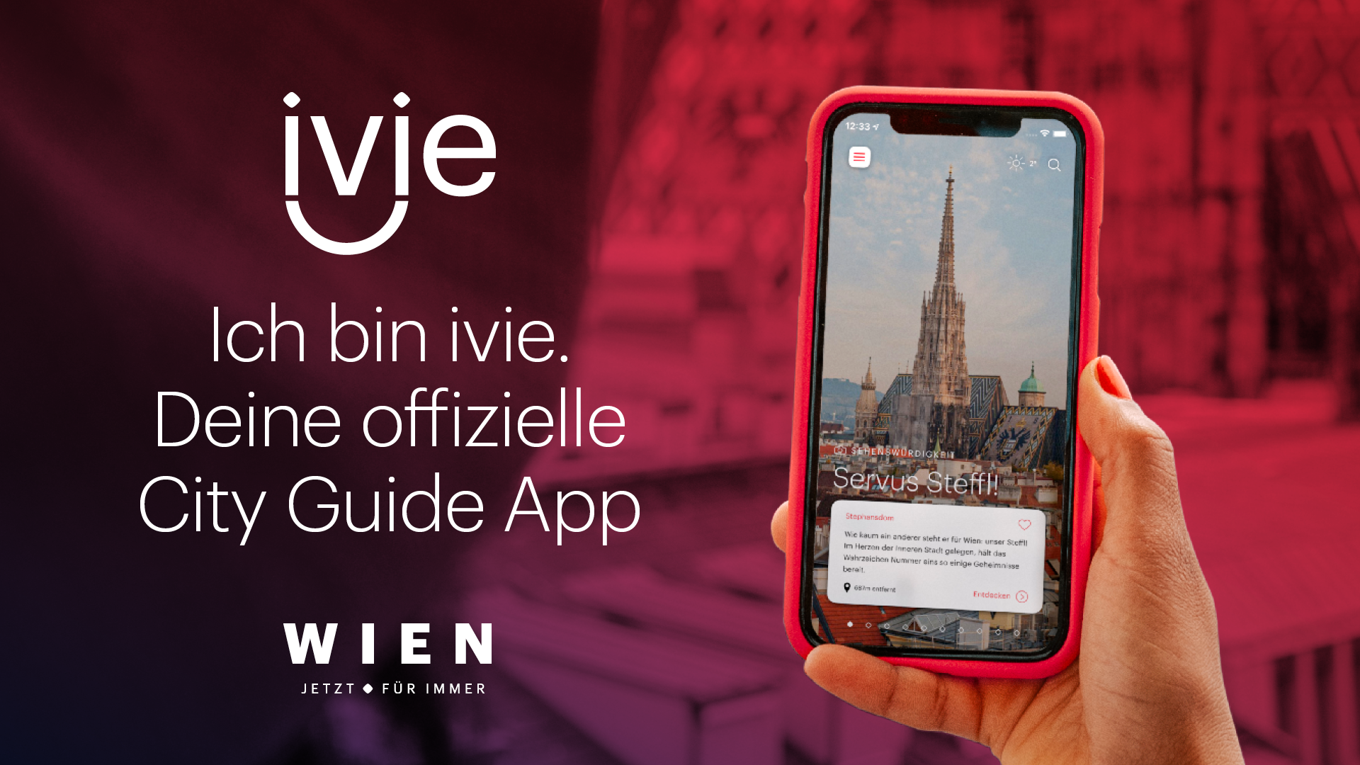 ivie City Guide App Funktionsumfang 