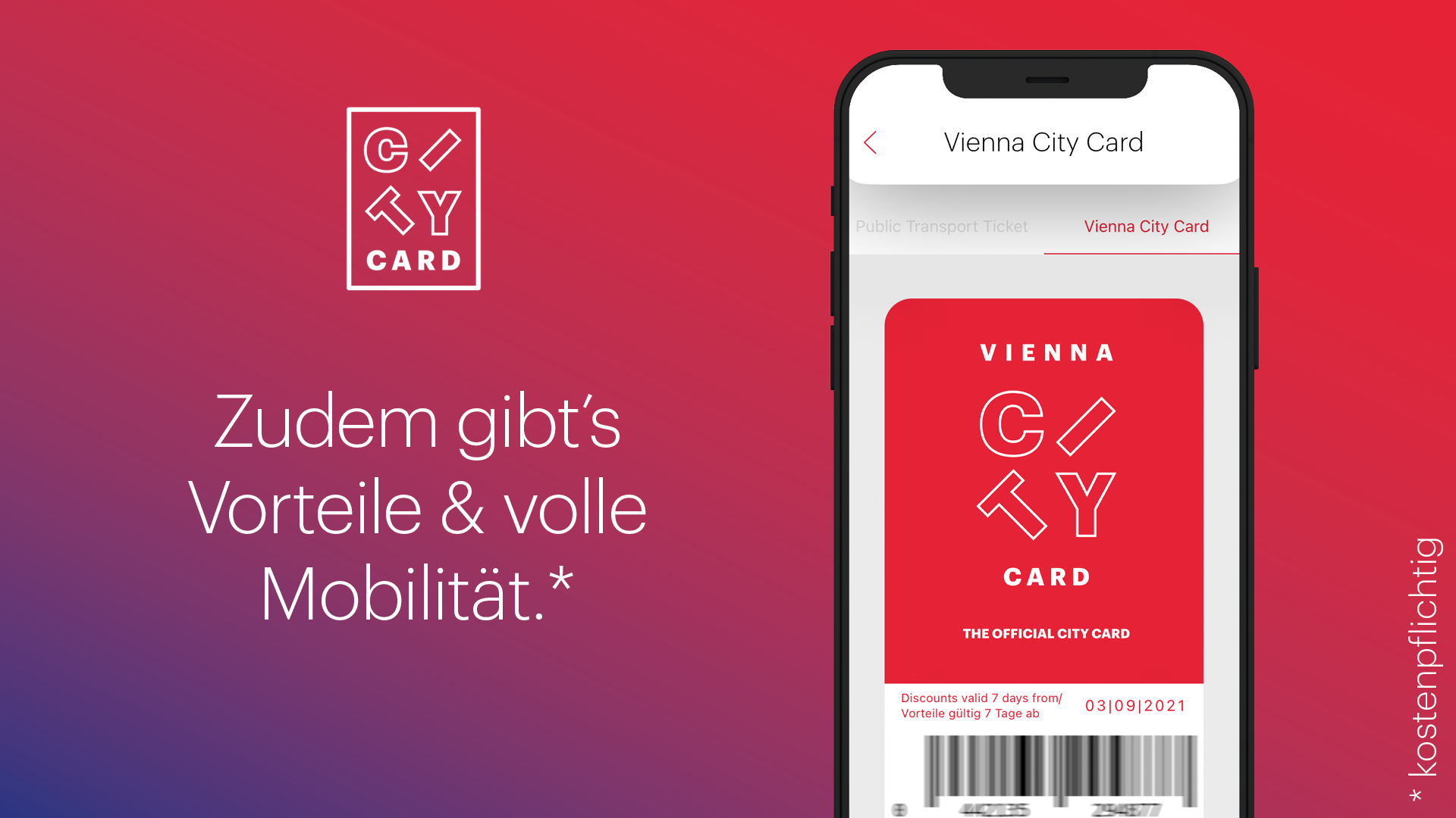 ivie App - Vienna Cit Card