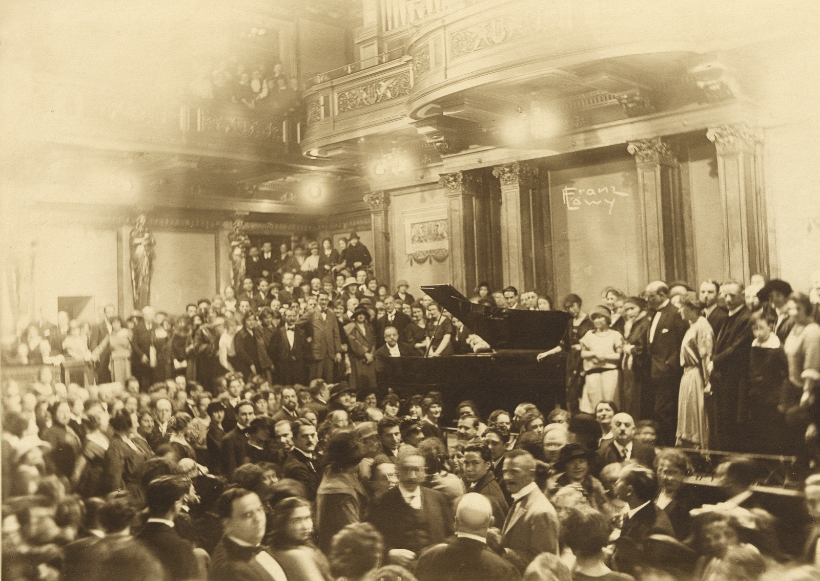 Concert of Alfred Grünfeld at Musikverein 22.3.1923