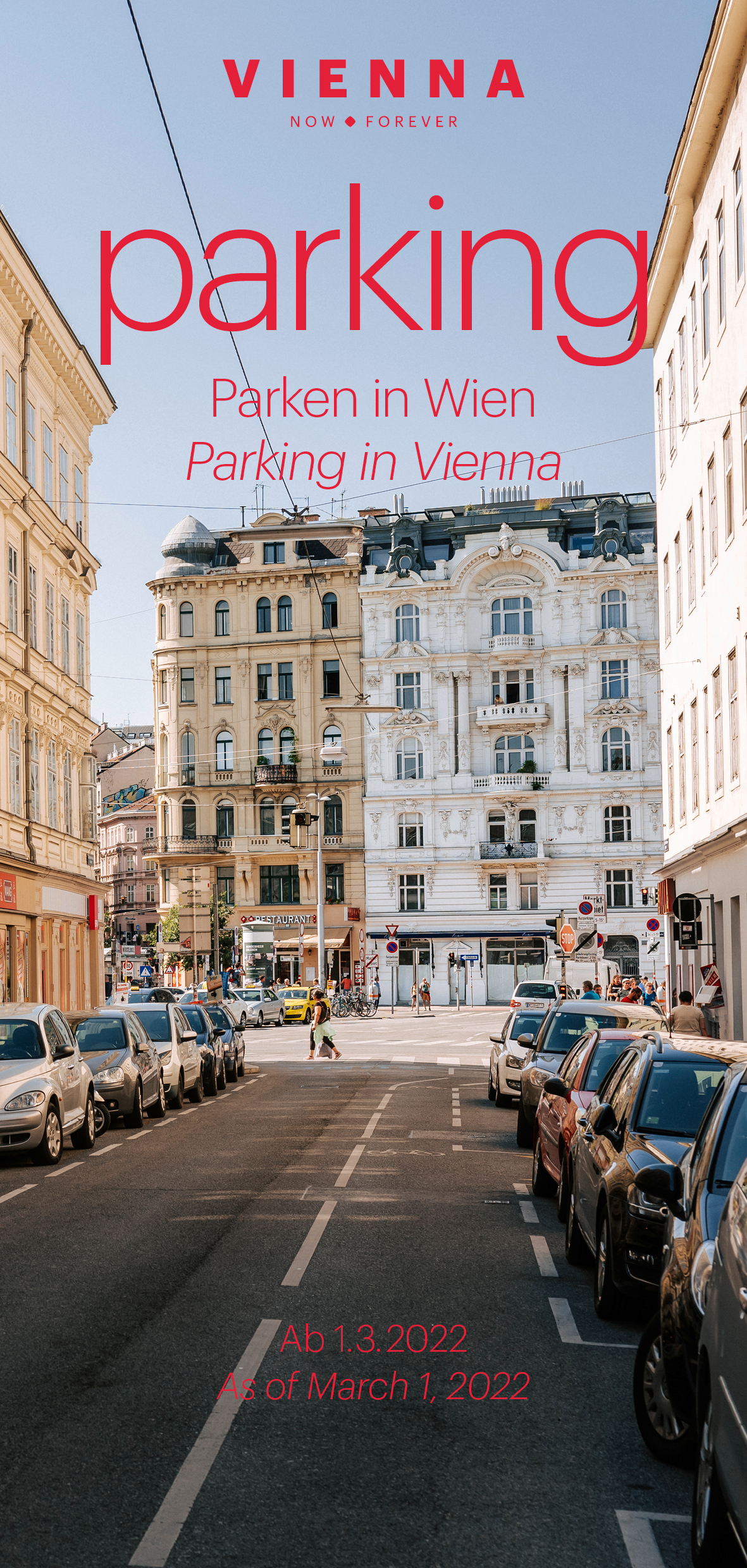 Folder Parken in Wien 