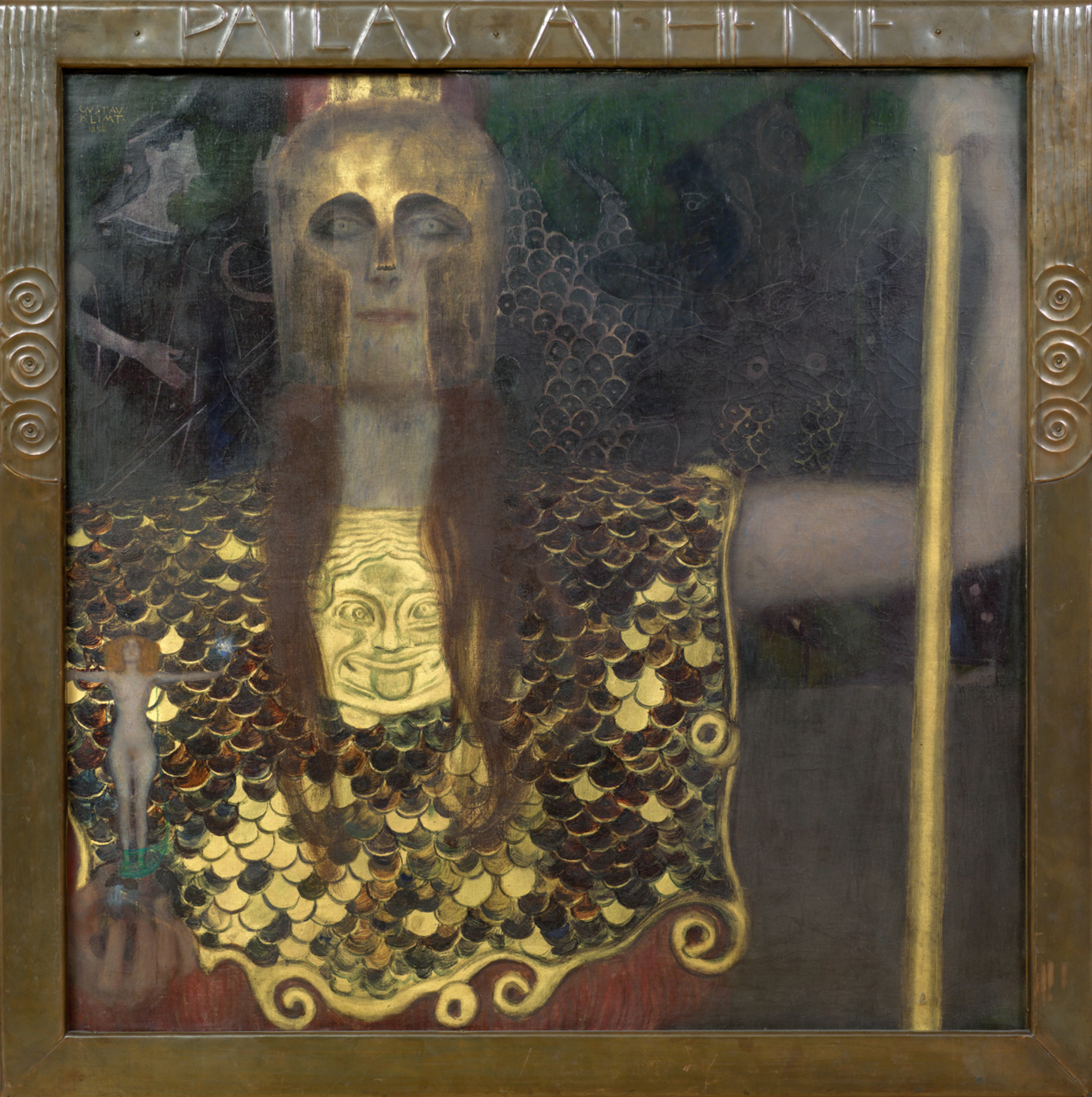Gustav Klimt : Pallas Athéna