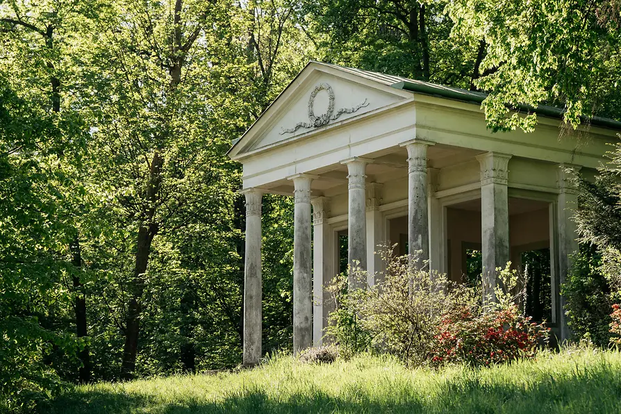 Parc du château de Pötzleinsdorf, temple grec