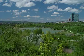 Erholungsgebiet Wienerberg Panorama