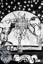 Artwork by Tobias Pils Night on Earth, 2018 