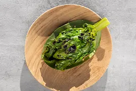 Dish with winter vegetables