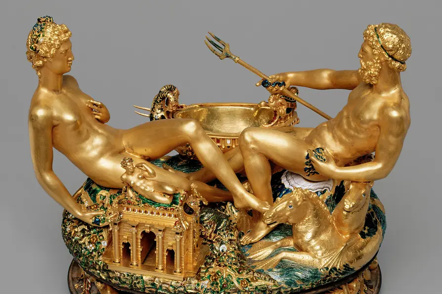 Saliera, salière de Benvenuto Cellini