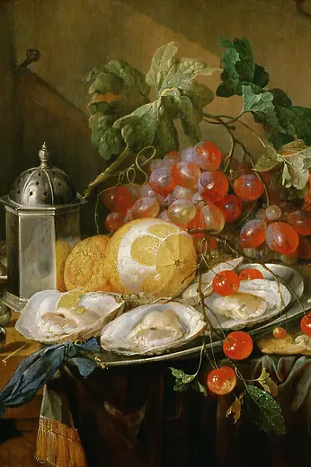 Nature morte au petit-déjeuner, peinture de Cornelis de Heem
