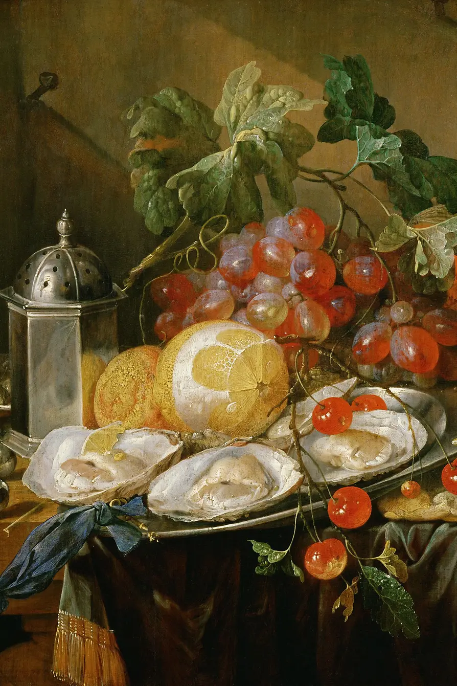 Nature morte au petit-déjeuner, peinture de Cornelis de Heem