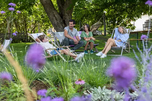 Familie im Park