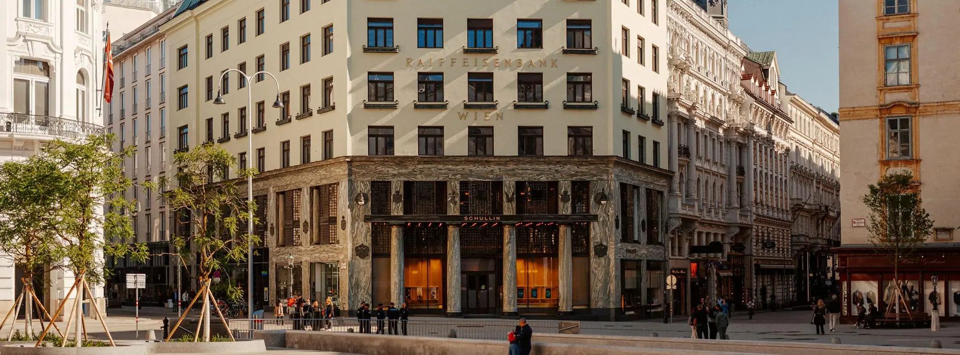 Gebäude des Architekten Adolf Loos