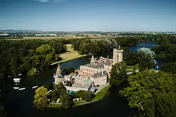 Aerial view Franzensburg