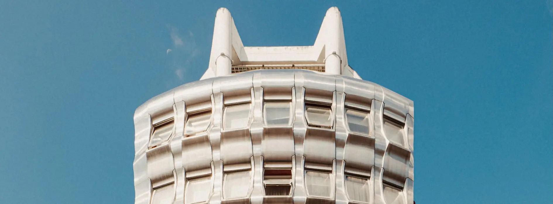 Exterior view of the Domenig House