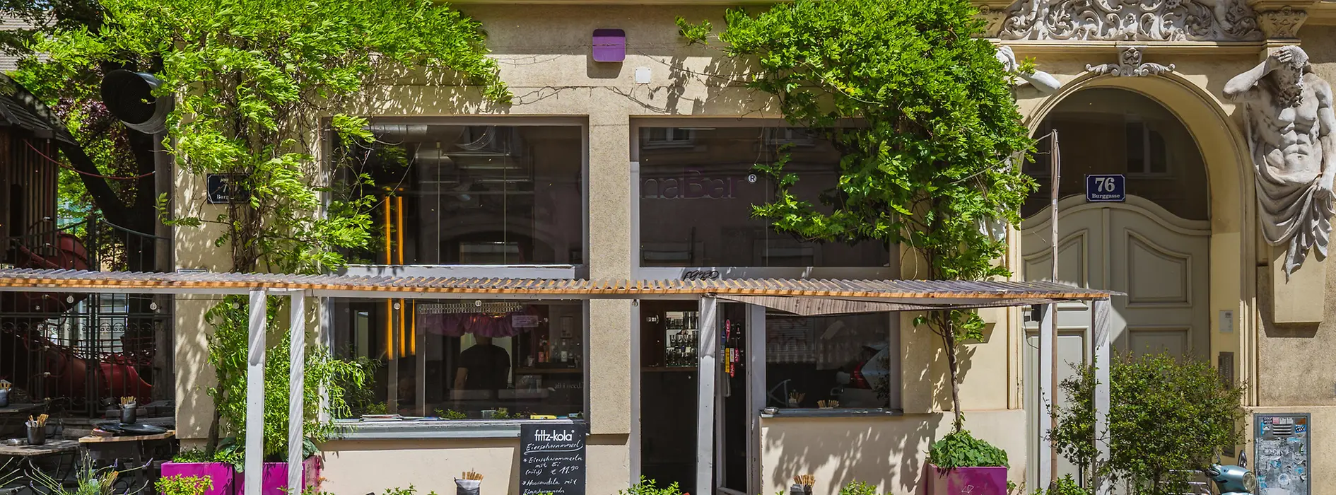 Exterior view of the ChinaBar restaurant