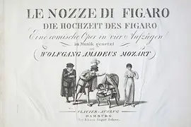 Klavierauszug zu Wolfgang Amadeus Mozart, Le Nozze die Figaro