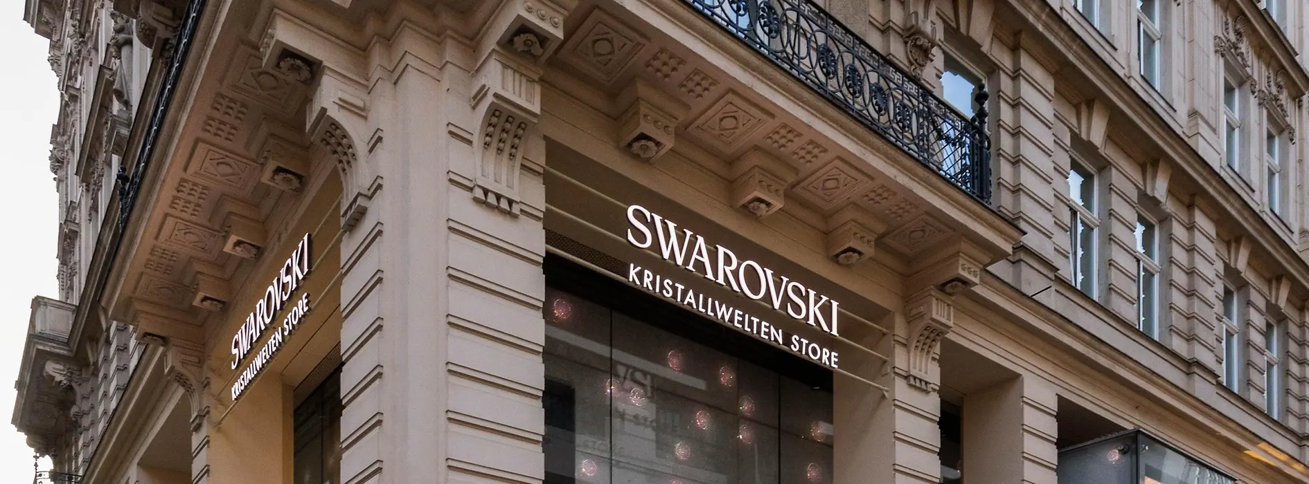 Swarovski Aussenaufnahme Kristallwelten Store 