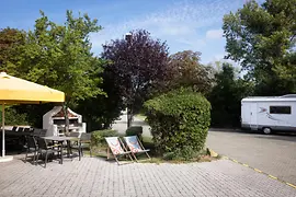 Campingplatz MICAMPA Wien Donau - Restaurantbereich