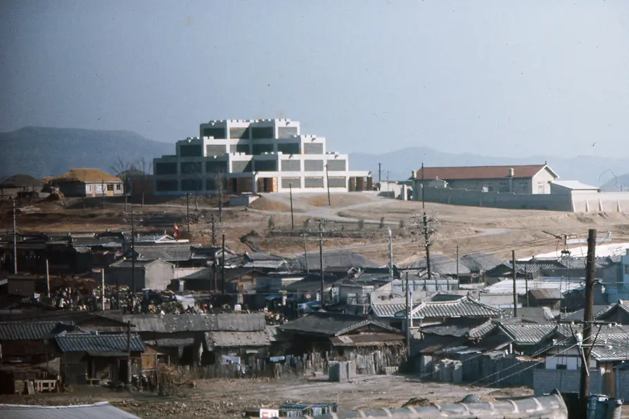 Photograph of the Daegu Church and Pastoral Care Center in 1965
