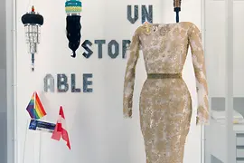 Kleid von Conchita Wurst bei ihrem ESC-Sieg 2014