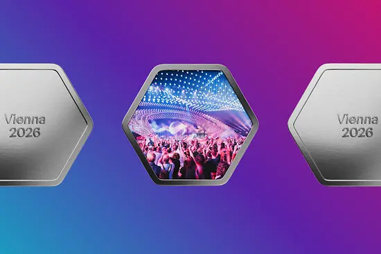Sujet mit Text: Vienna 2026