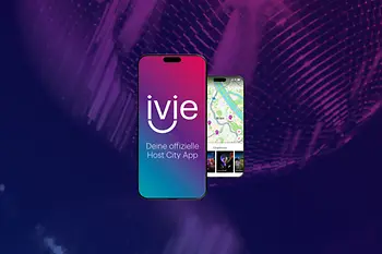 Sujet mit Text: ivie deine Host City App