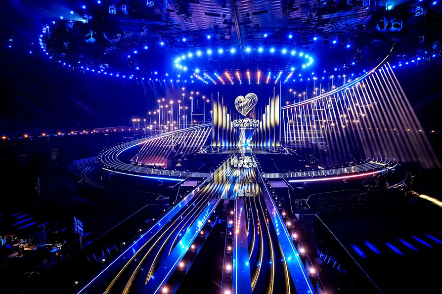 The venue Stadthalle for the 70th Eurovision Song Contest 