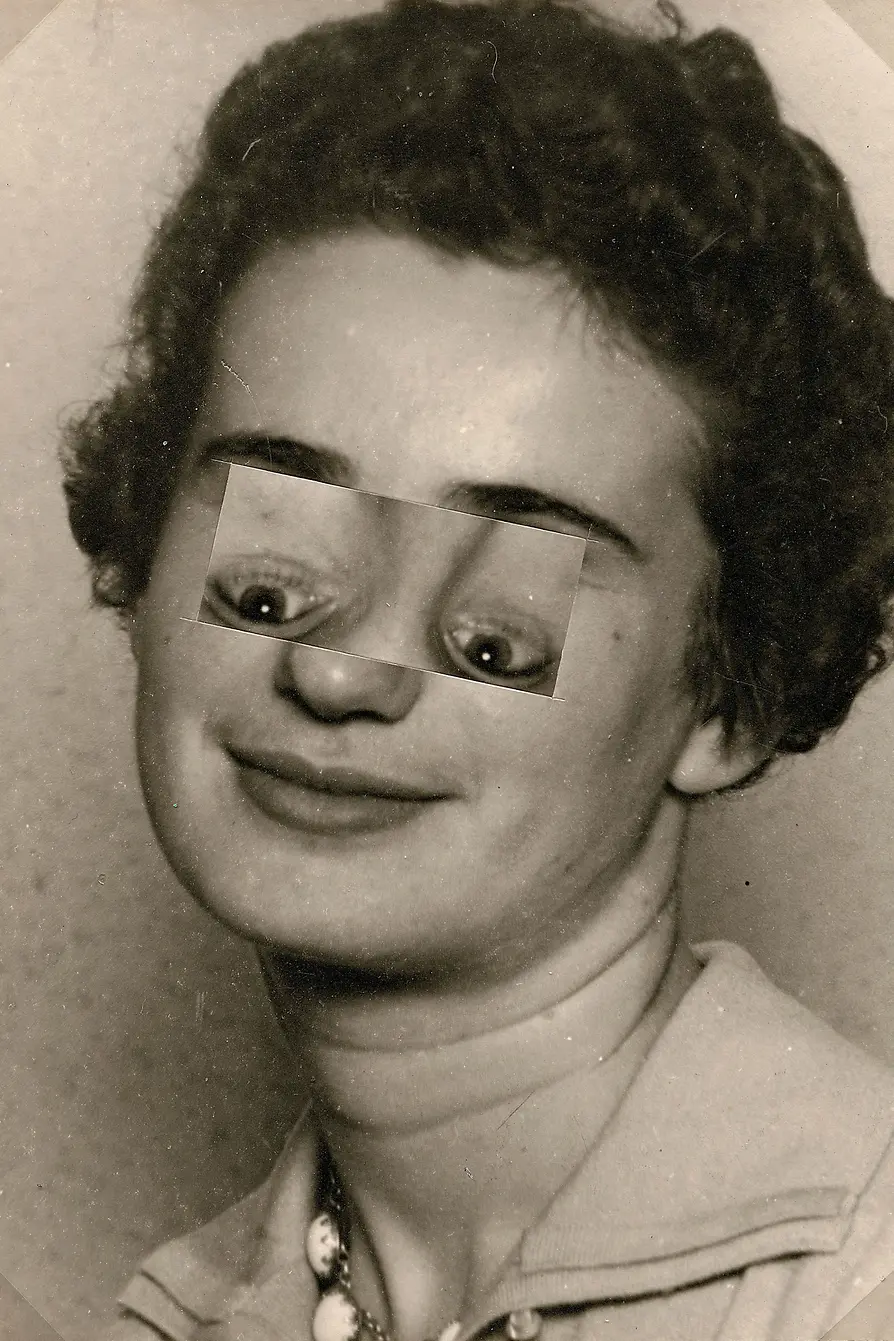 Fotografie einer Frau, anonym, ohne Titel