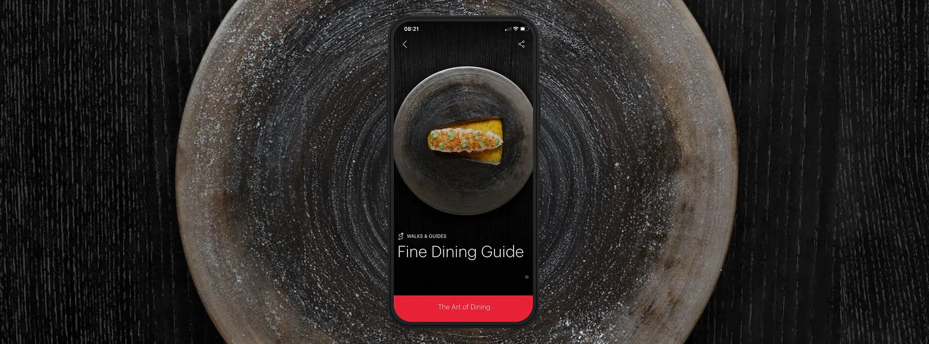 Ad for Fine Dining Guide