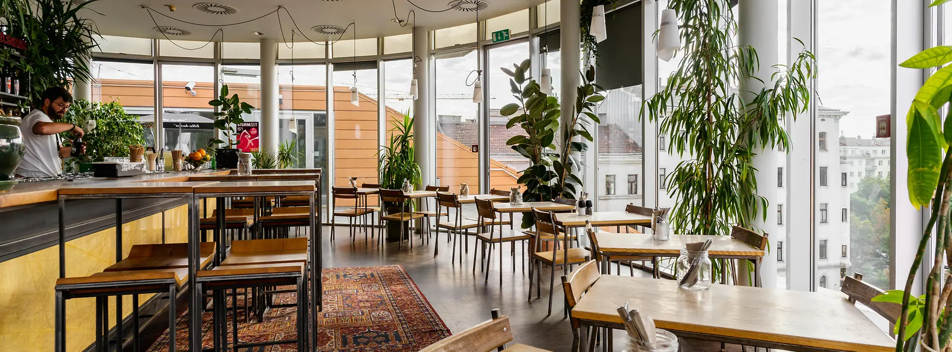 Restaurante Oben, vista interior