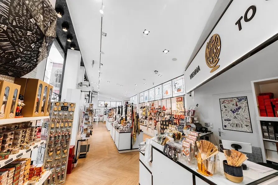 Souvenirshop in Wien