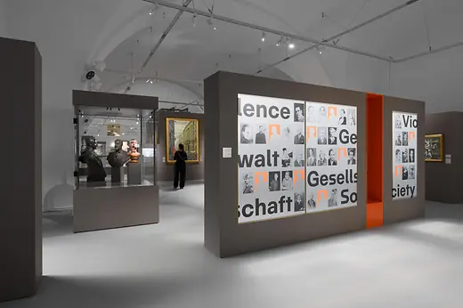 Exhibits in the new permanent exhibition at the Museum of Military History