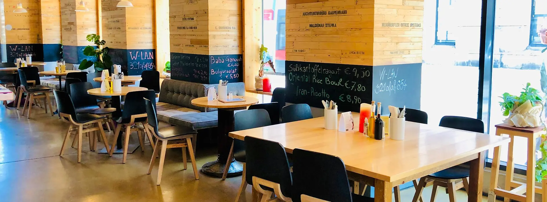 Restaurant from inside