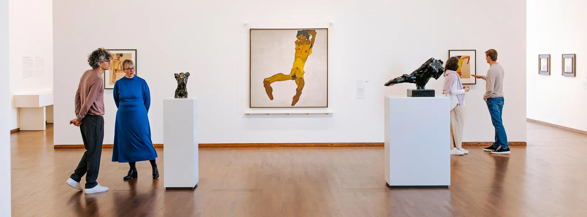 Schiele collection at the Leopold museum