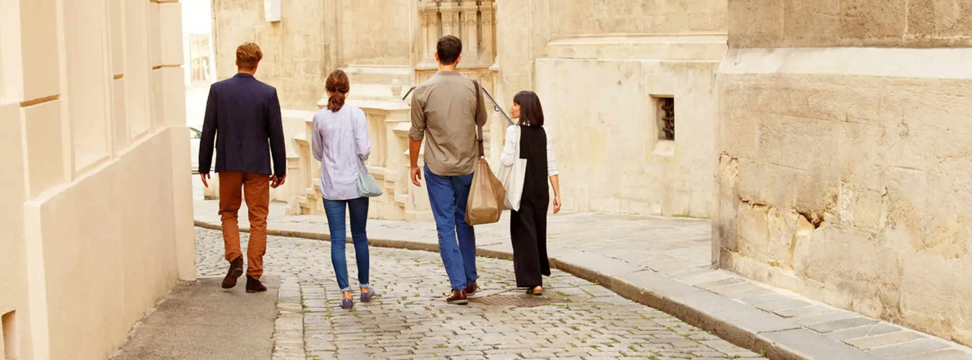 Walking through Vienna's Old City