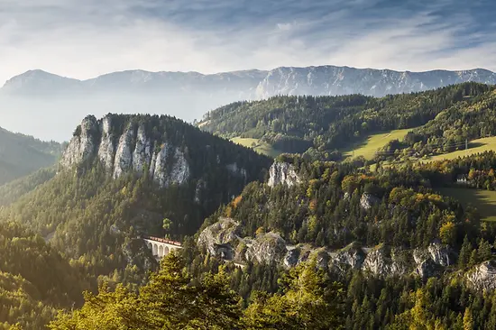Pohled na Semmering