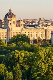  Vistas al Volksgarten en Viena 