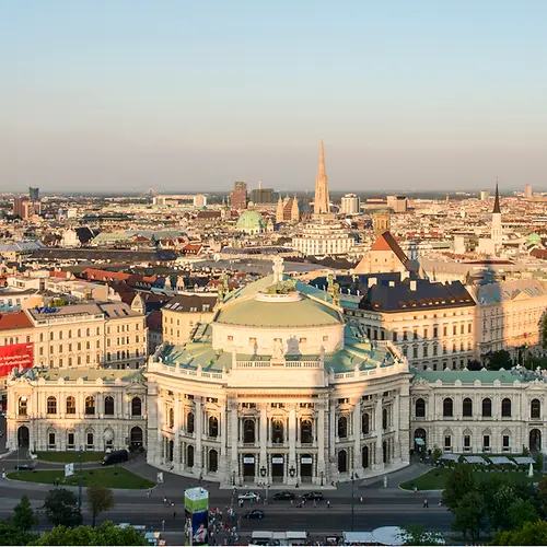  Wien, Burgtheater, Stephansdom 