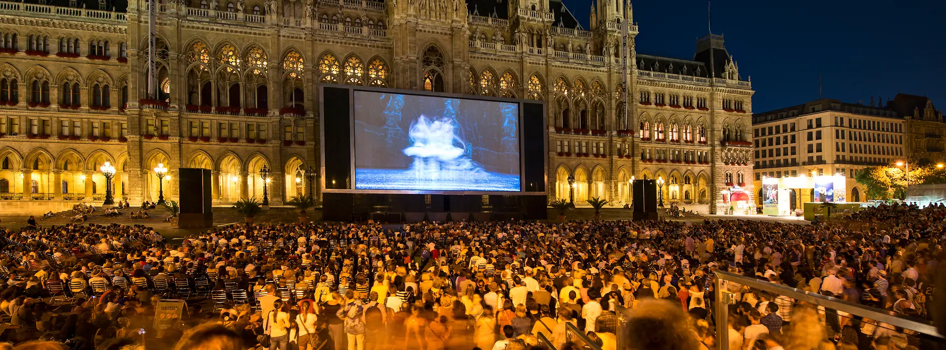  Music Film Festival in front of the City Hall 
