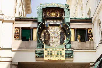 Anker Clock at Hoher Markt 
