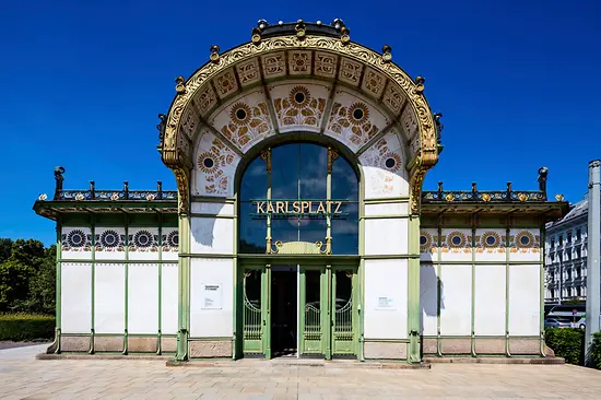 Padiglione Otto Wagner, Karlsplatz 