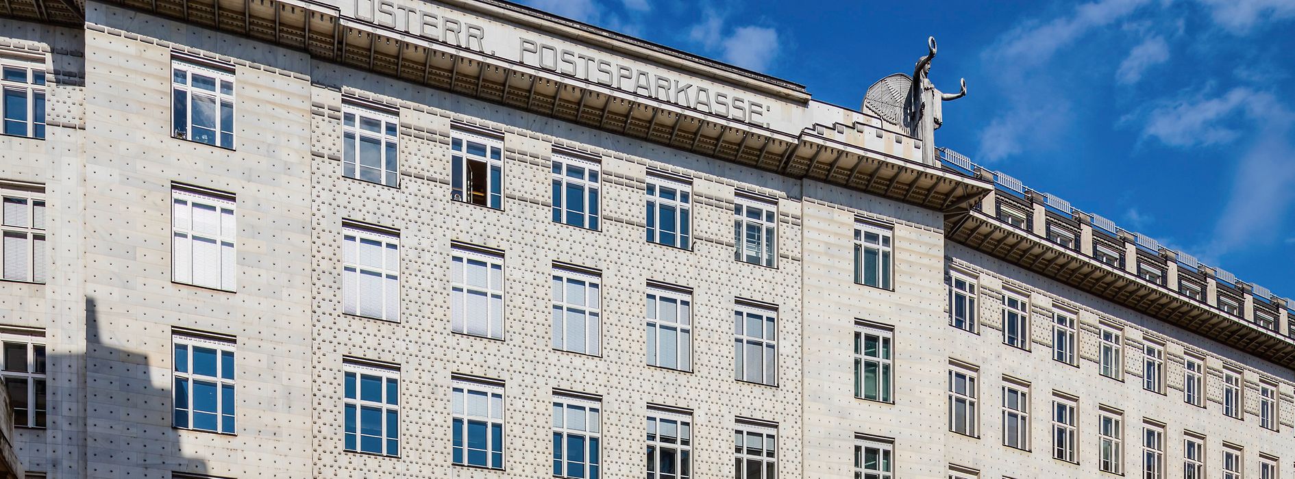 Budova Rakouské poštovní spořitelny od Otto Wagnera