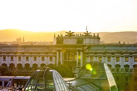 ウィーンのホーフブルク王宮