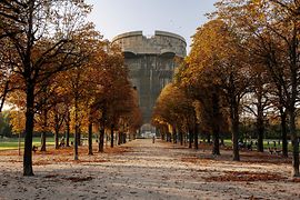 Anti-aircraft tower in the Augarten