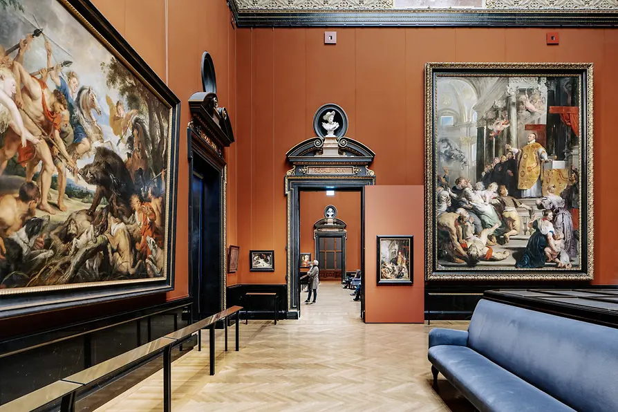 Kunsthistorisches Museum Viena (Museo de Historia del Arte), sala de exposiciones